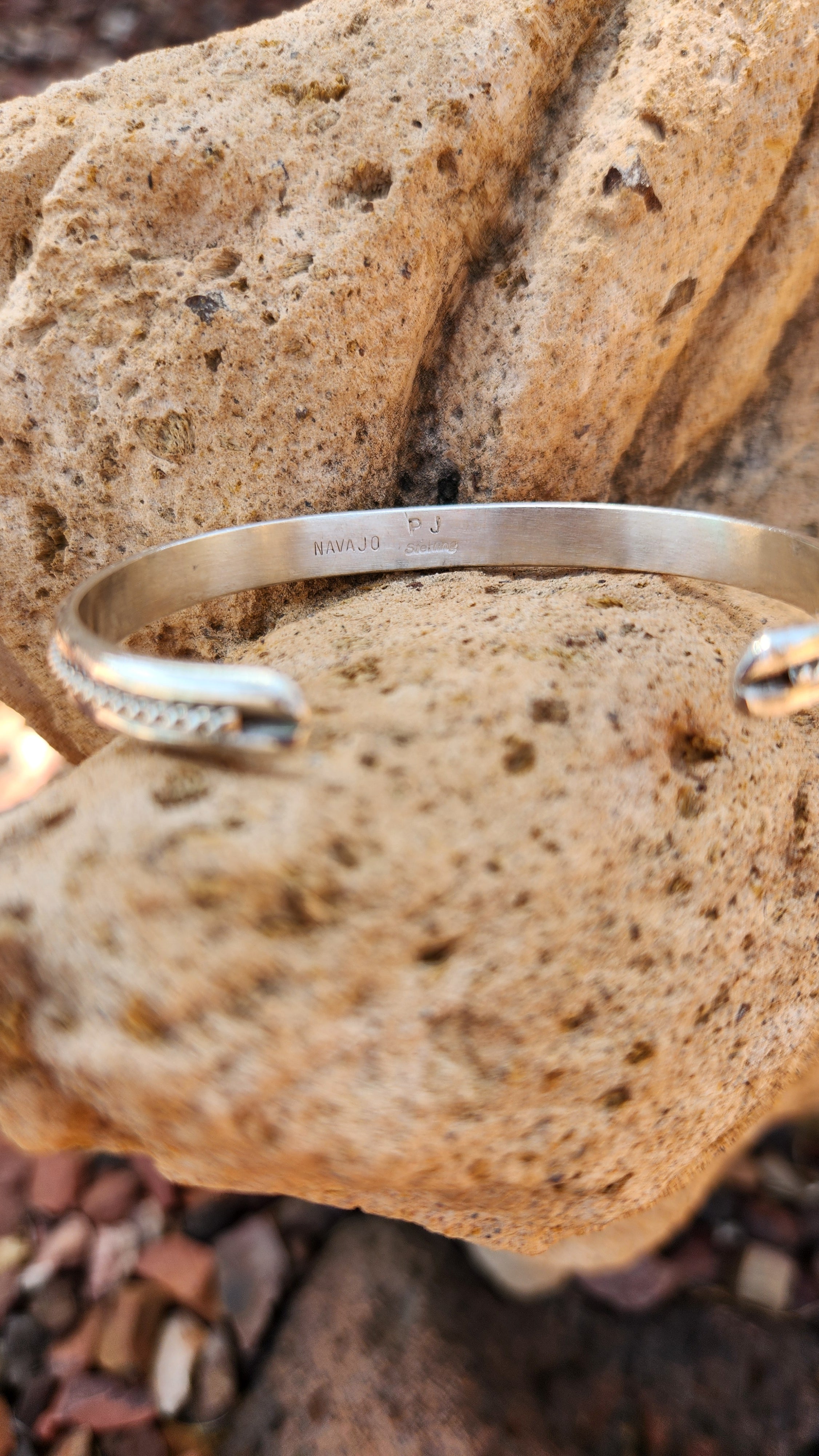 Vintage Navajo handmade Natural Sleeping Beauty Turquoise cuff