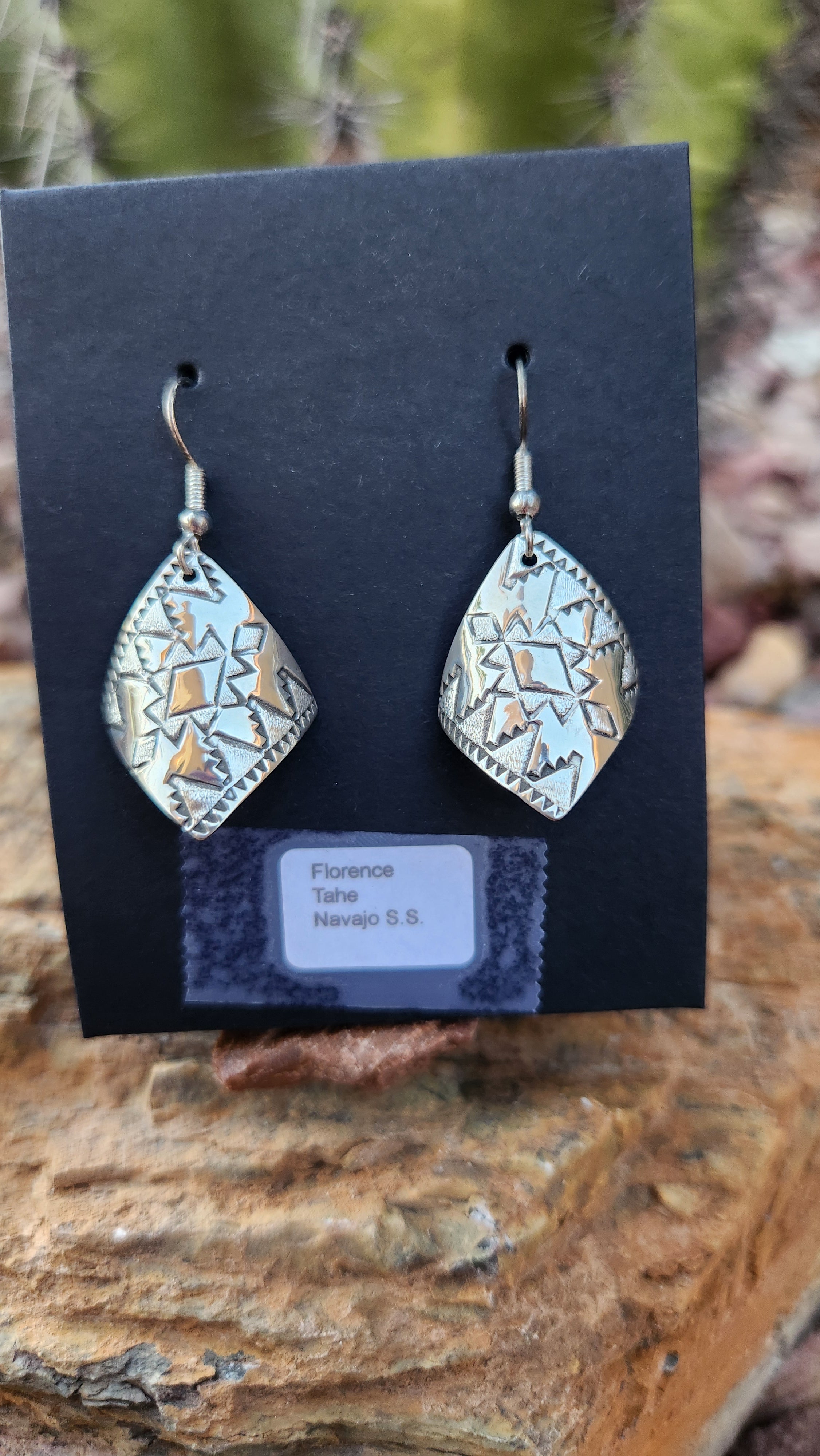 Florence Tahe Sterling Silver Earrings
