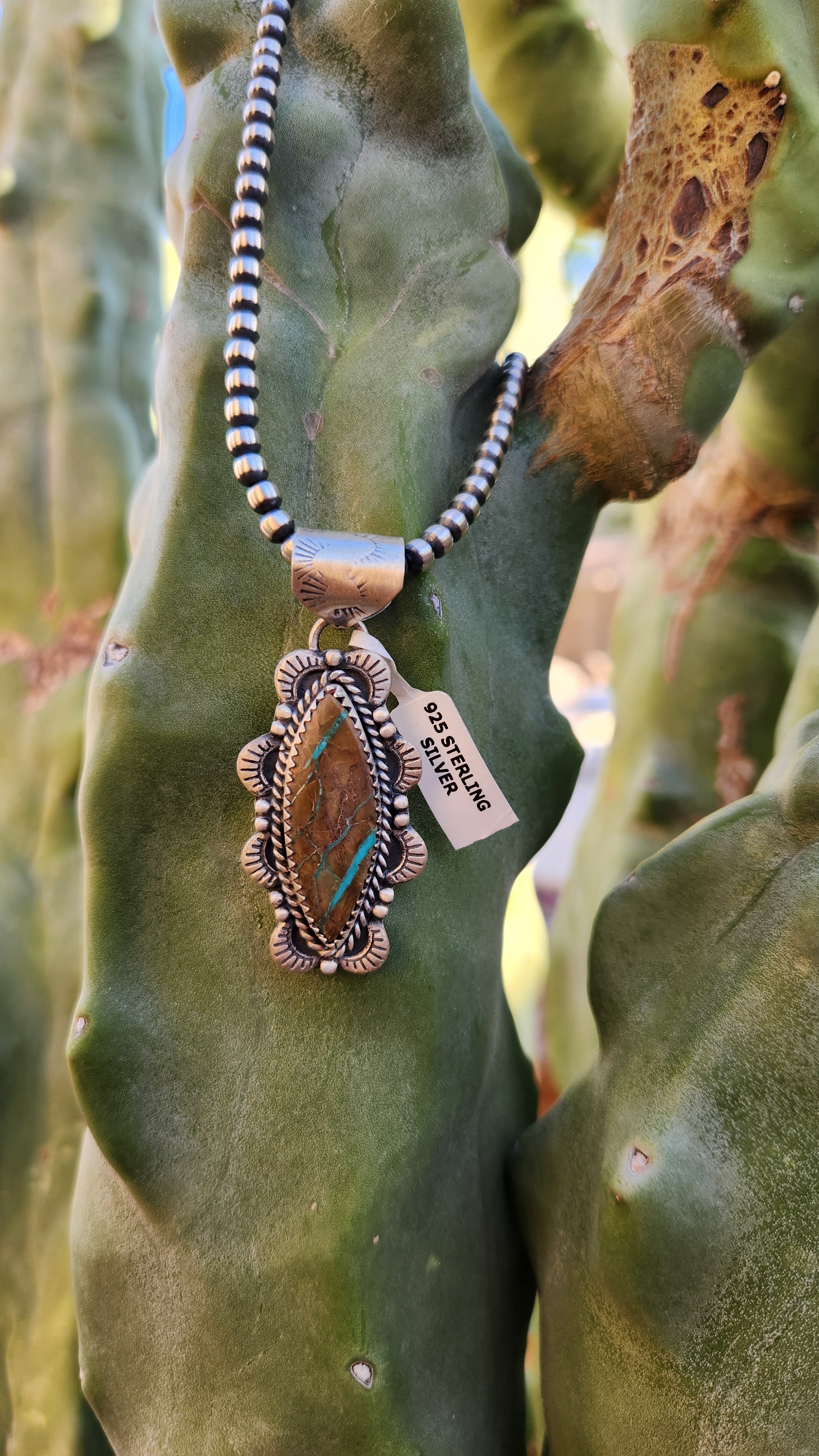 Royston Ribbon Turquoise Necklace
