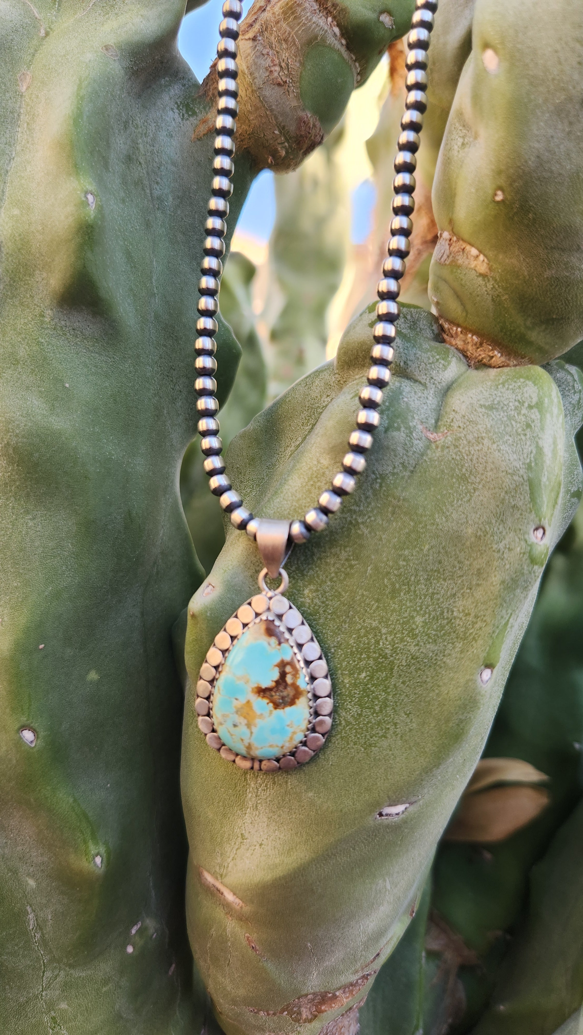 Natural Arizona Turquoise Necklace