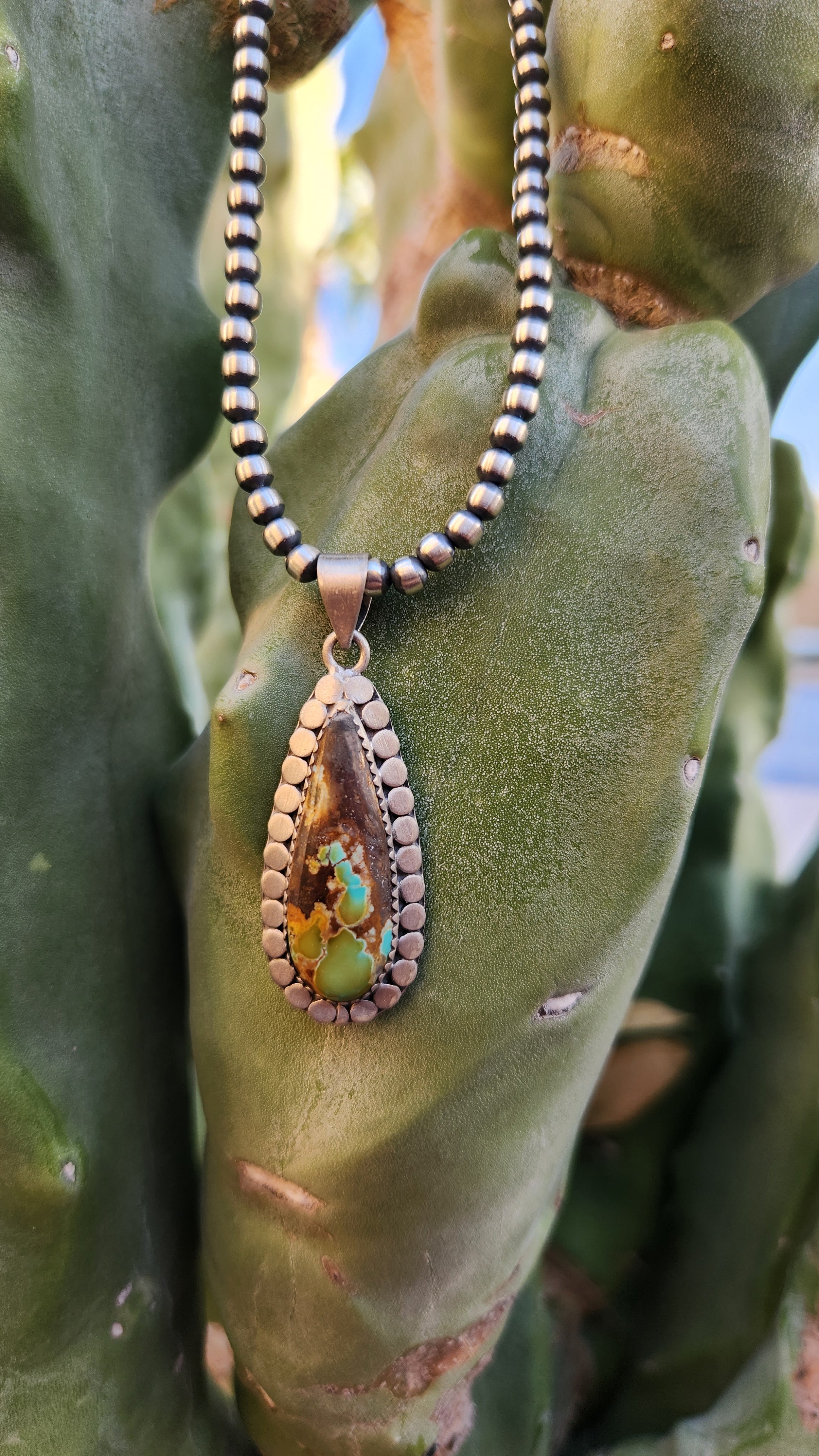 Natural Arizona Turquoise Necklace