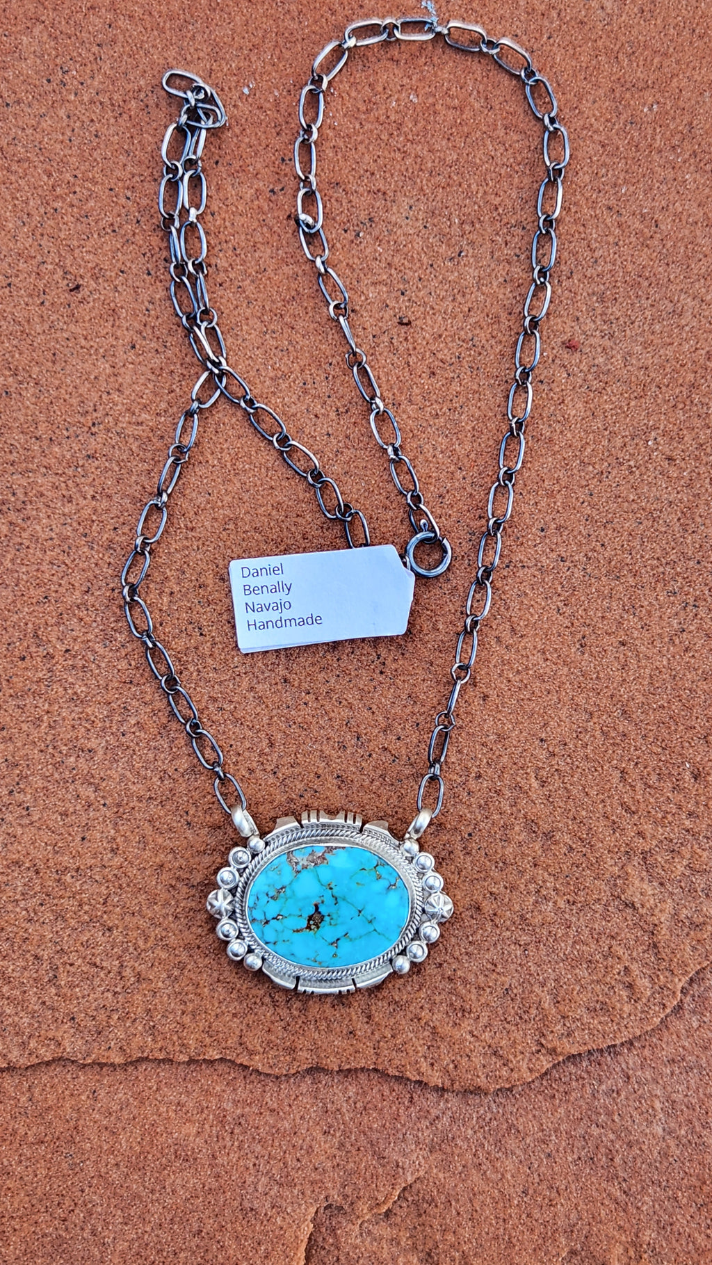 Beautiful Sonoran Gold Turquoise Necklace