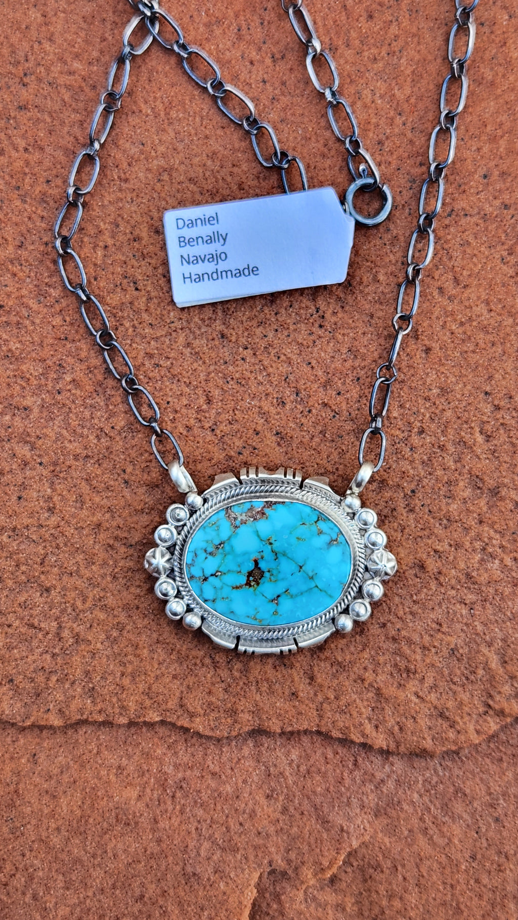 Beautiful Sonoran Gold Turquoise Necklace