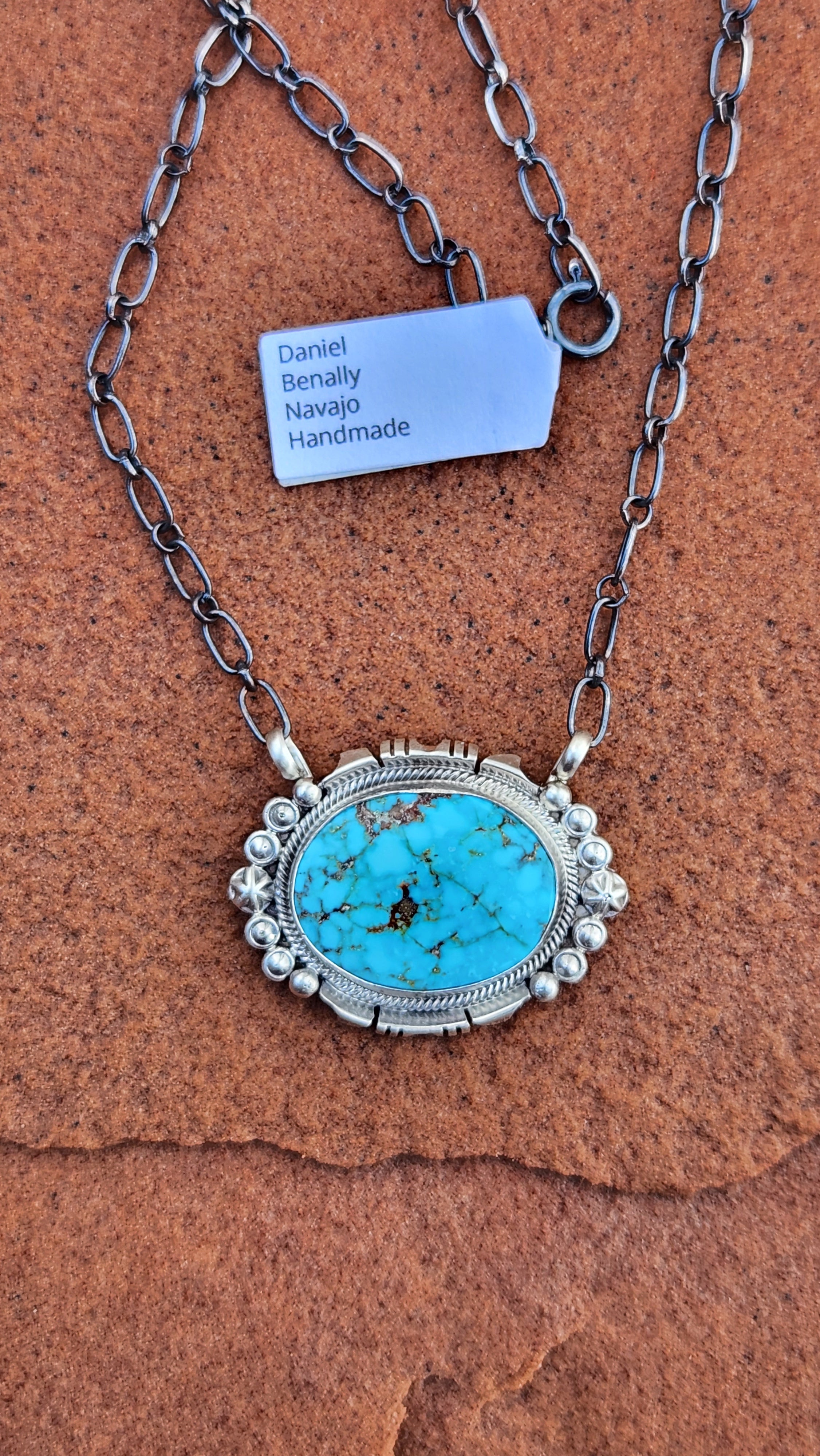 Beautiful Sonoran Gold Turquoise Necklace
