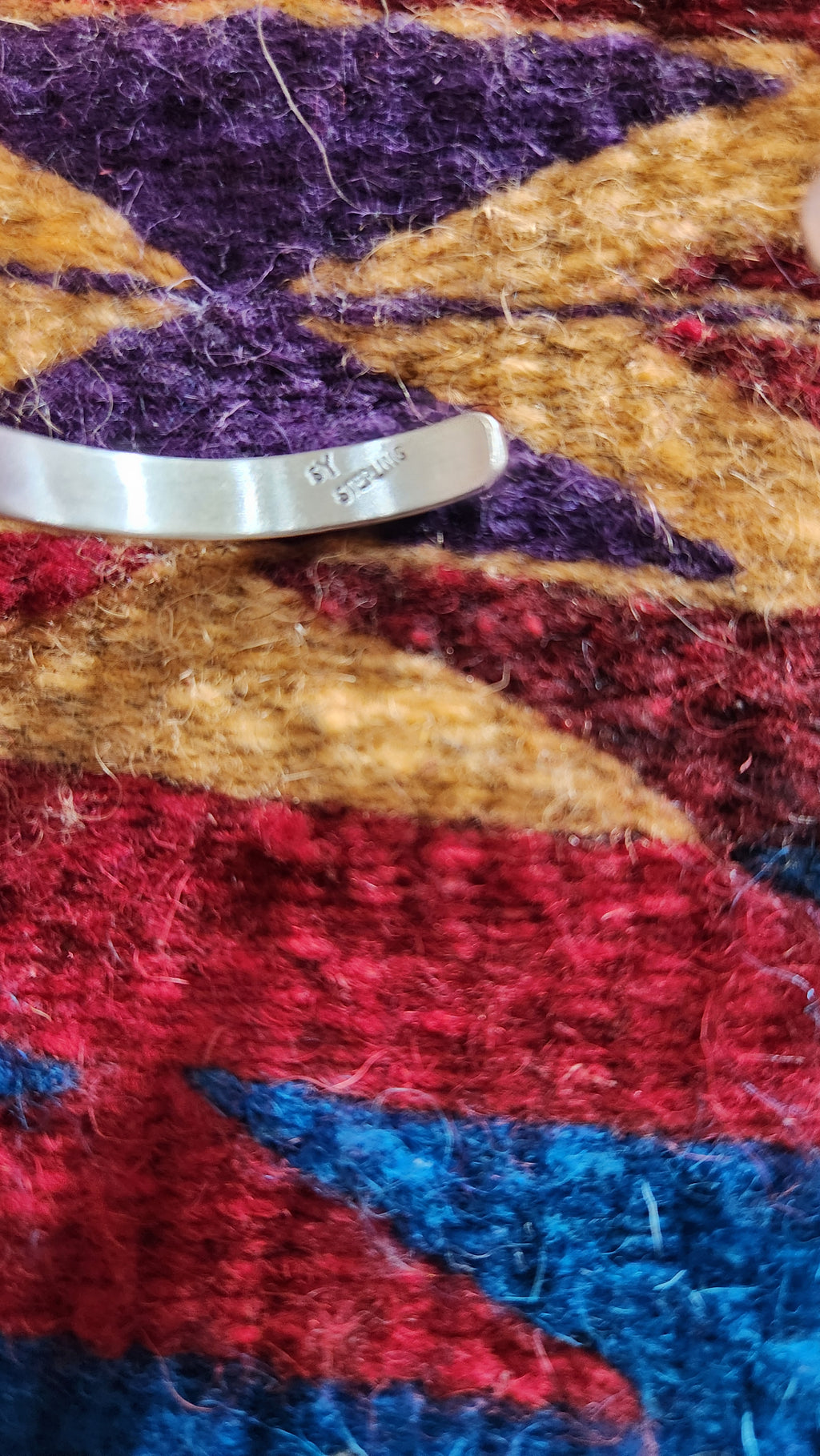 Sally Yazzie Sonoran Gold Turquoise cuff