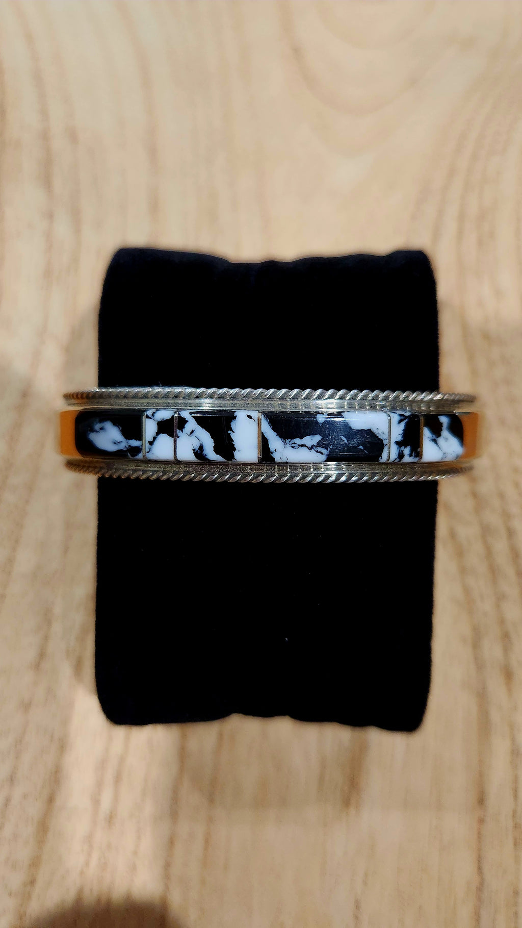 Francis Yazzie White Buffalo Cuff