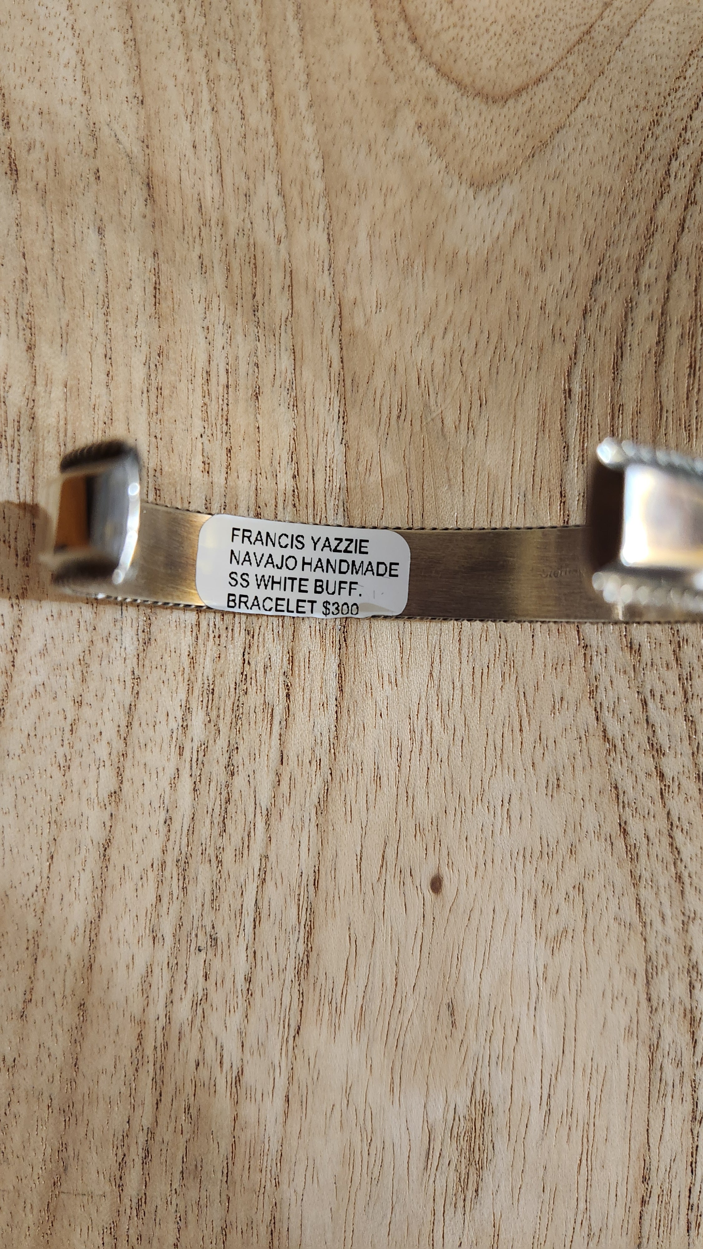 Francis Yazzie White Buffalo Cuff