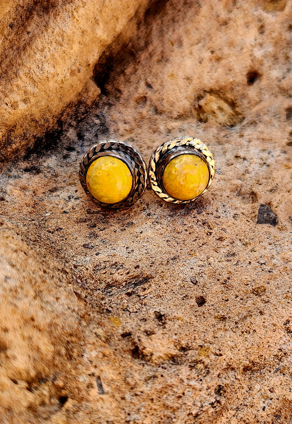 Beautiful Sterling Silver Bumble Bee Stud Earrings