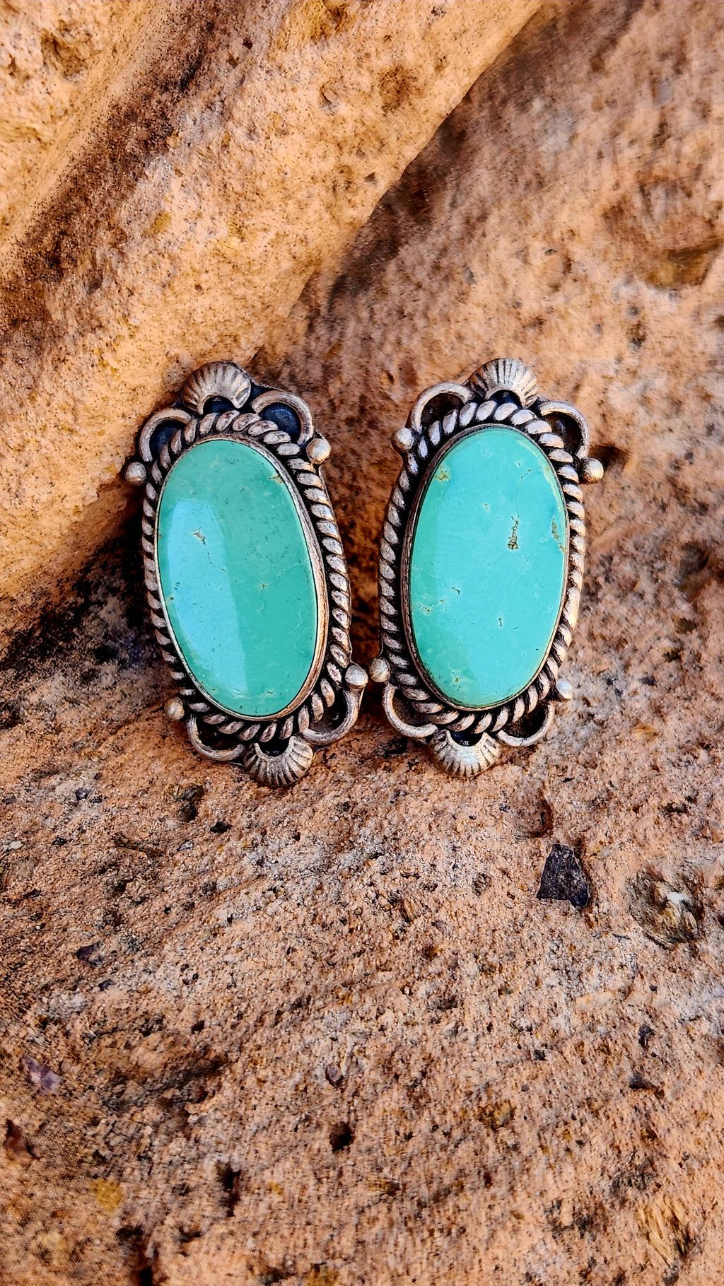 Royston Turquoise Stud Earrings