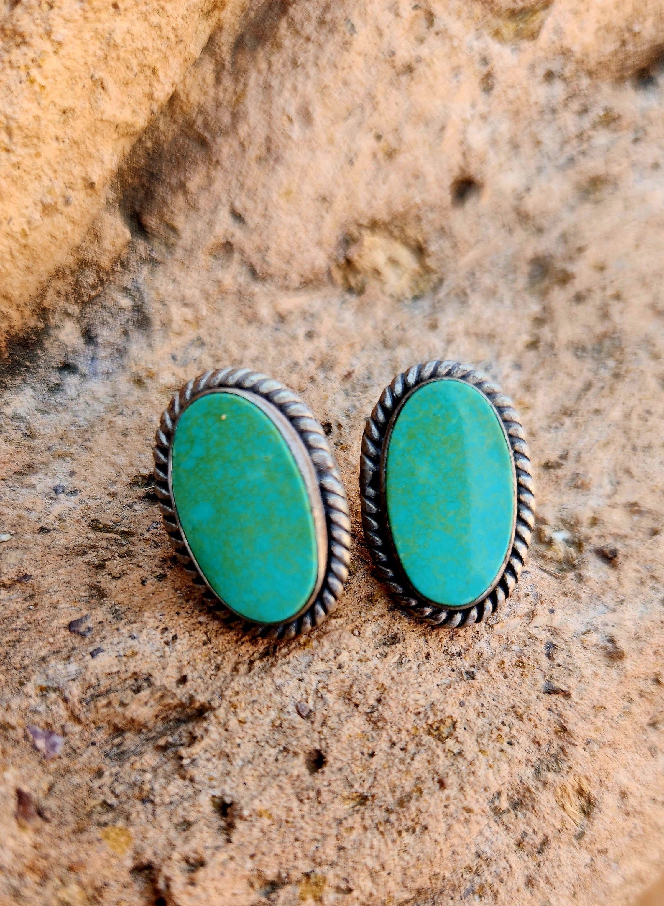 Royston Turquoise Stud Earrings