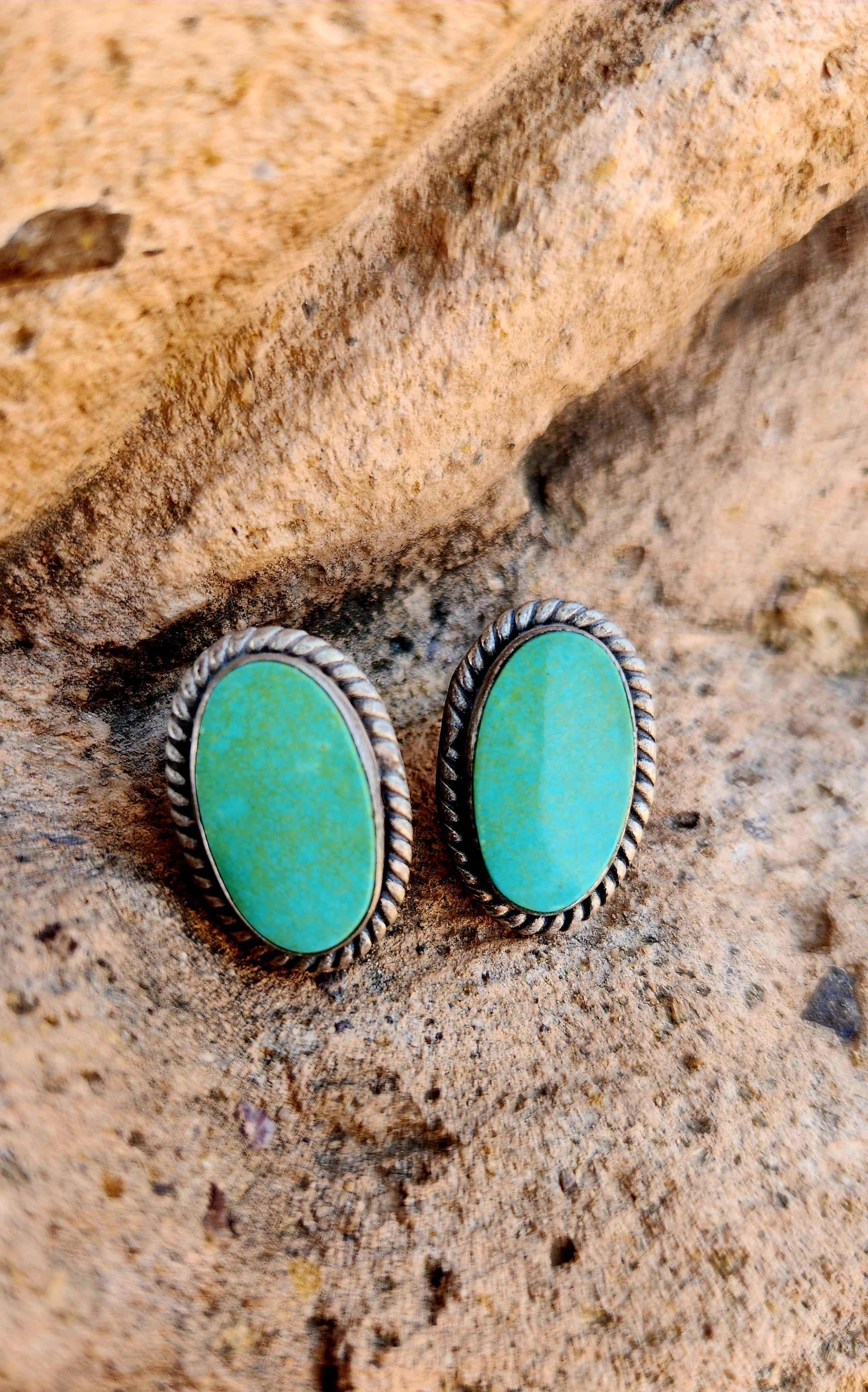 Royston Turquoise Stud Earrings