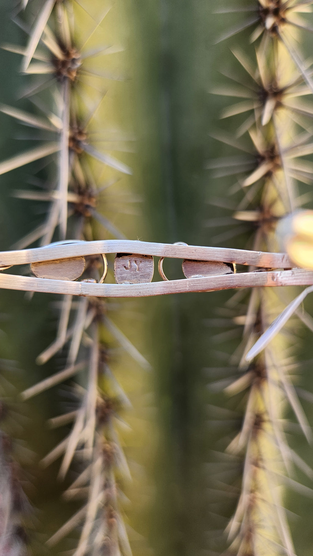 Johnny Yazzie Sterling Silver Turquoise cuff