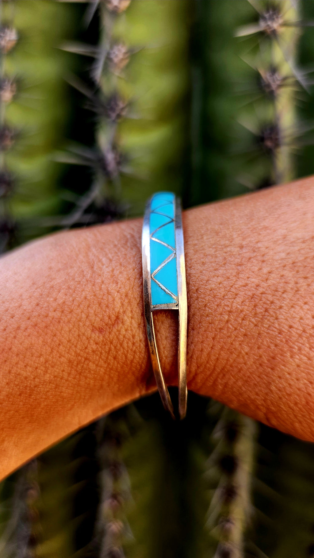 Genuine Handmade Native Inlay cuff