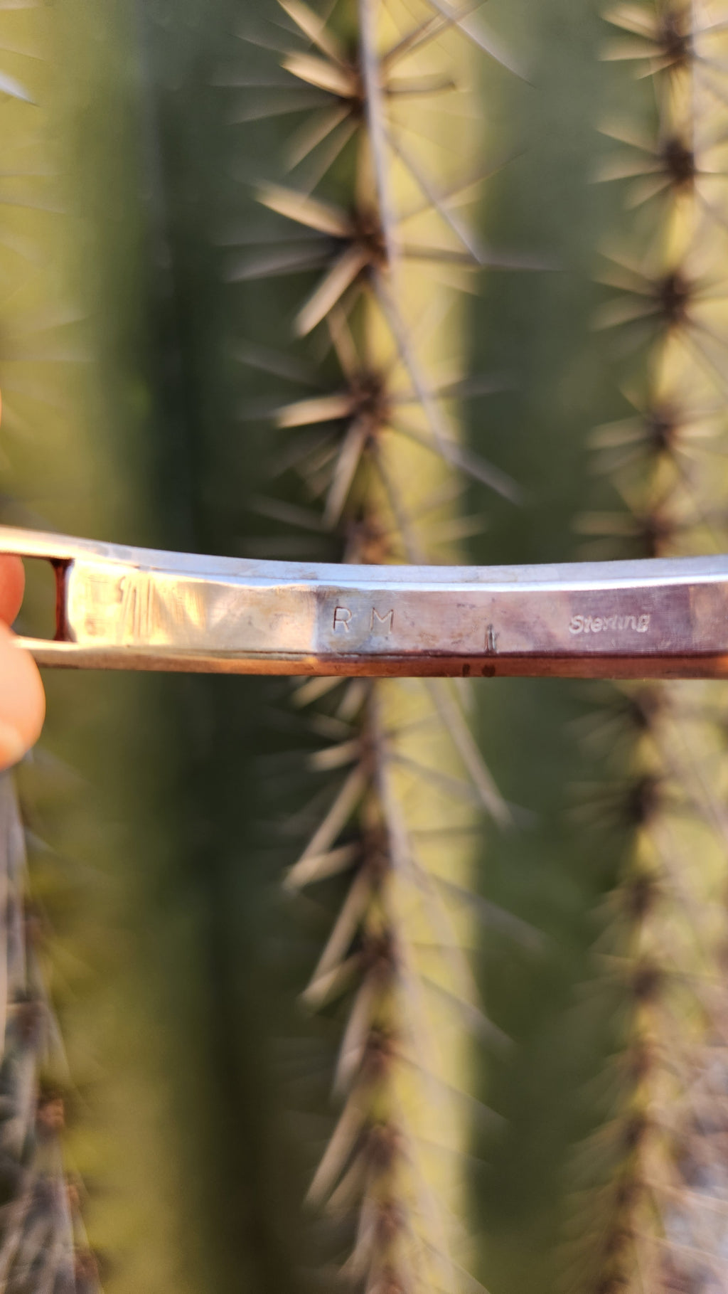 Genuine Handmade Native Inlay cuff