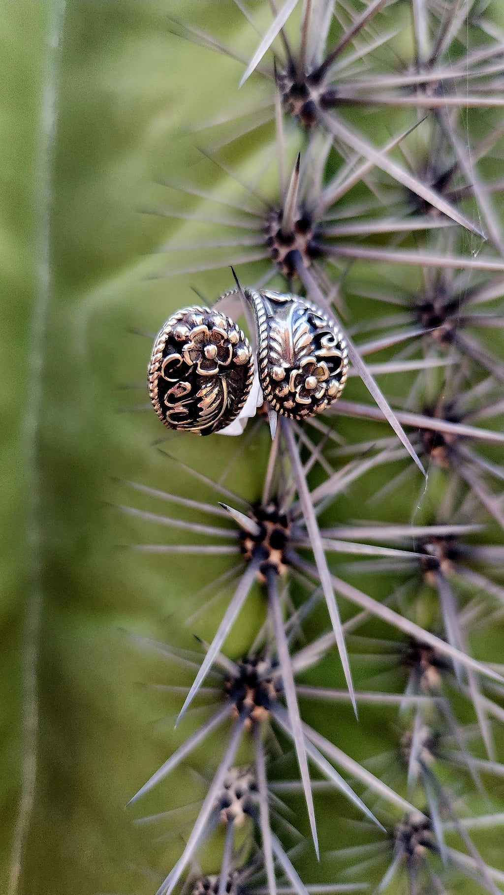 Navajo Handmade Sterling Silver Adjustable Ring
