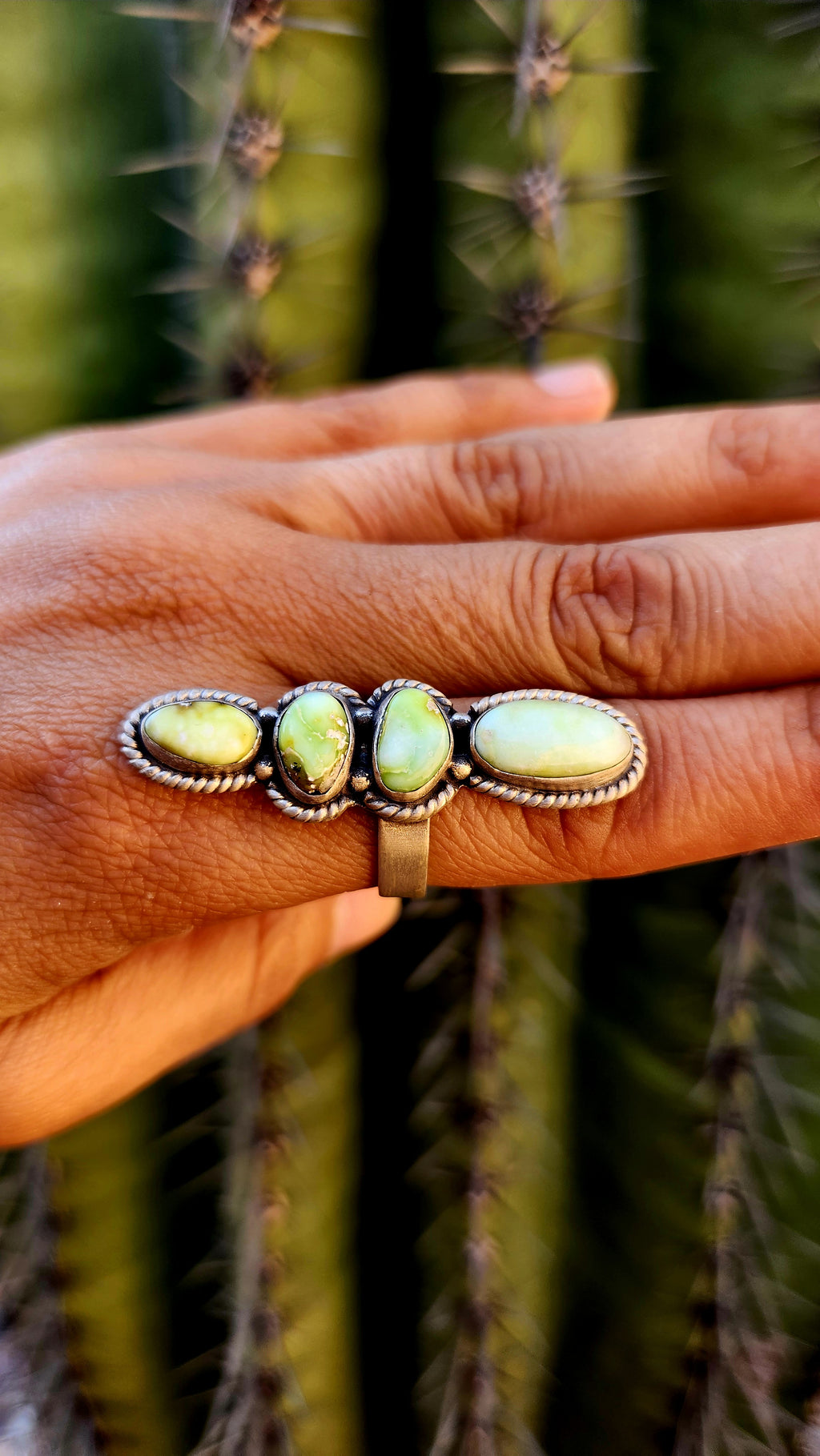 Beautiful Palomino Adjustable Ring