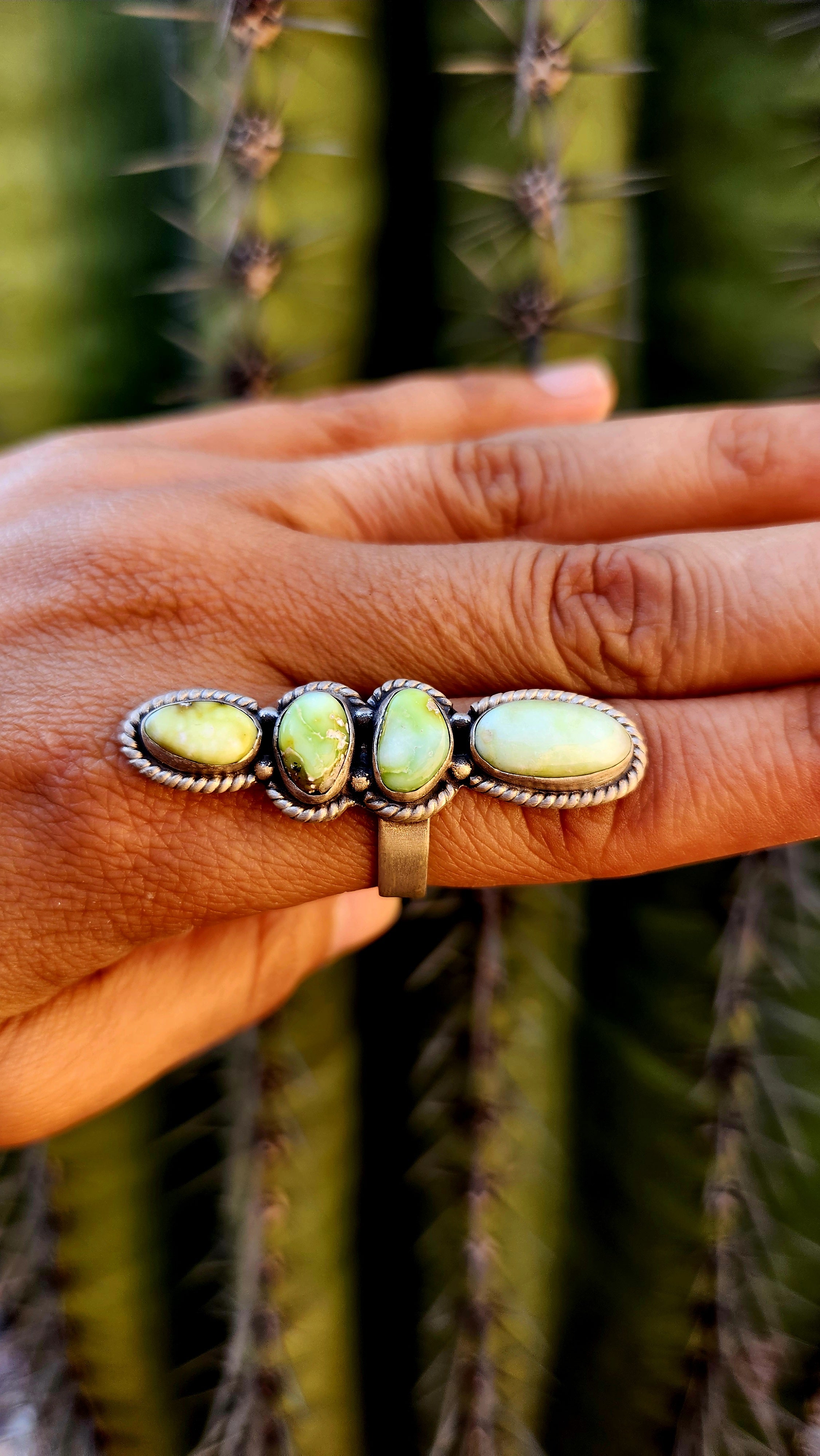 Beautiful Palomino Adjustable Ring