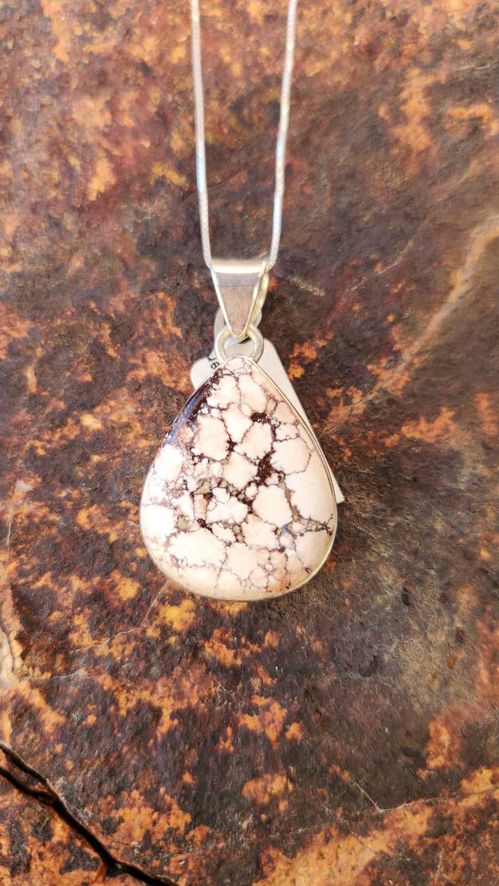 Natural Wild Horse Pendant Necklace