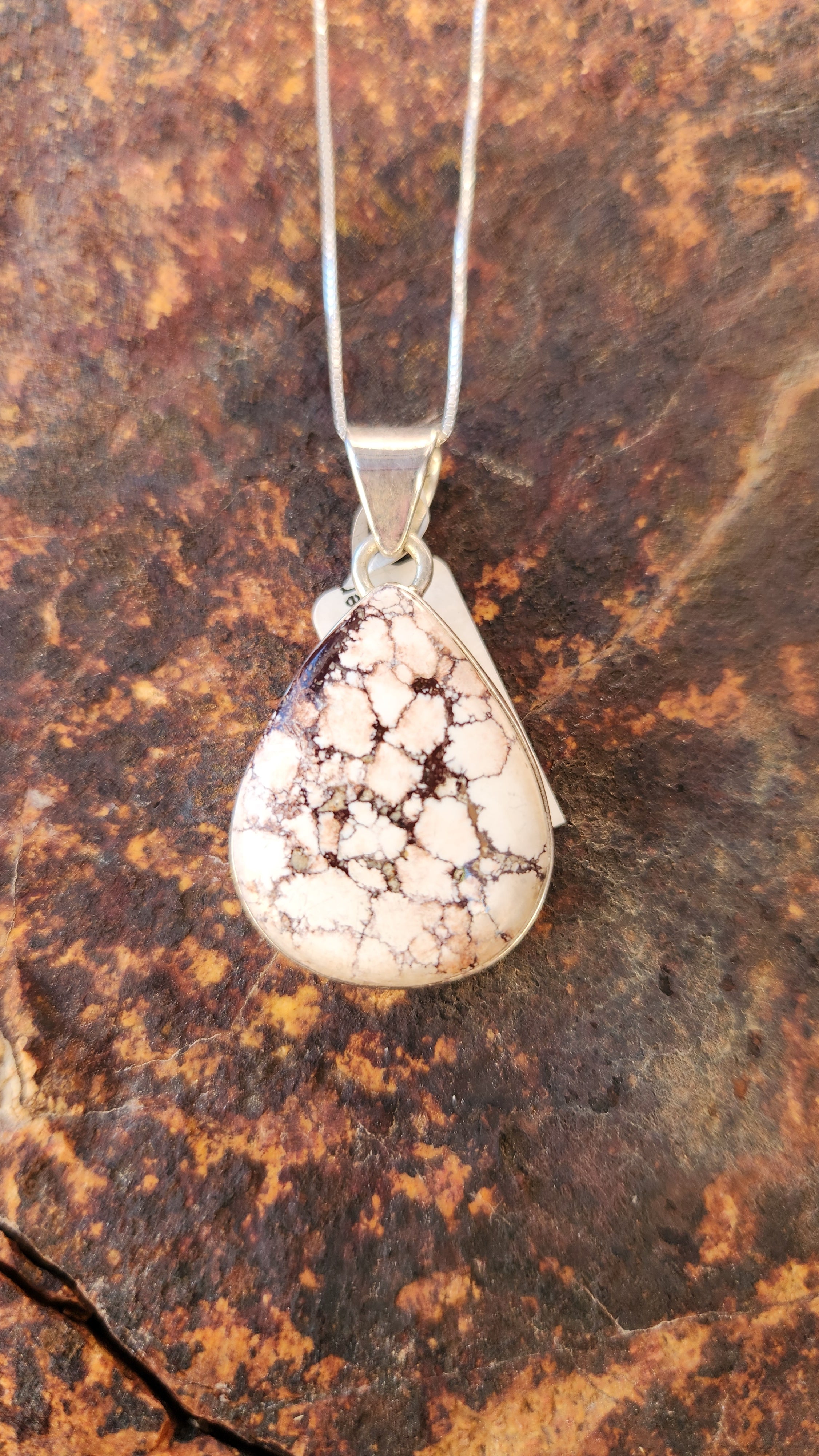 Natural Wild Horse Pendant Necklace