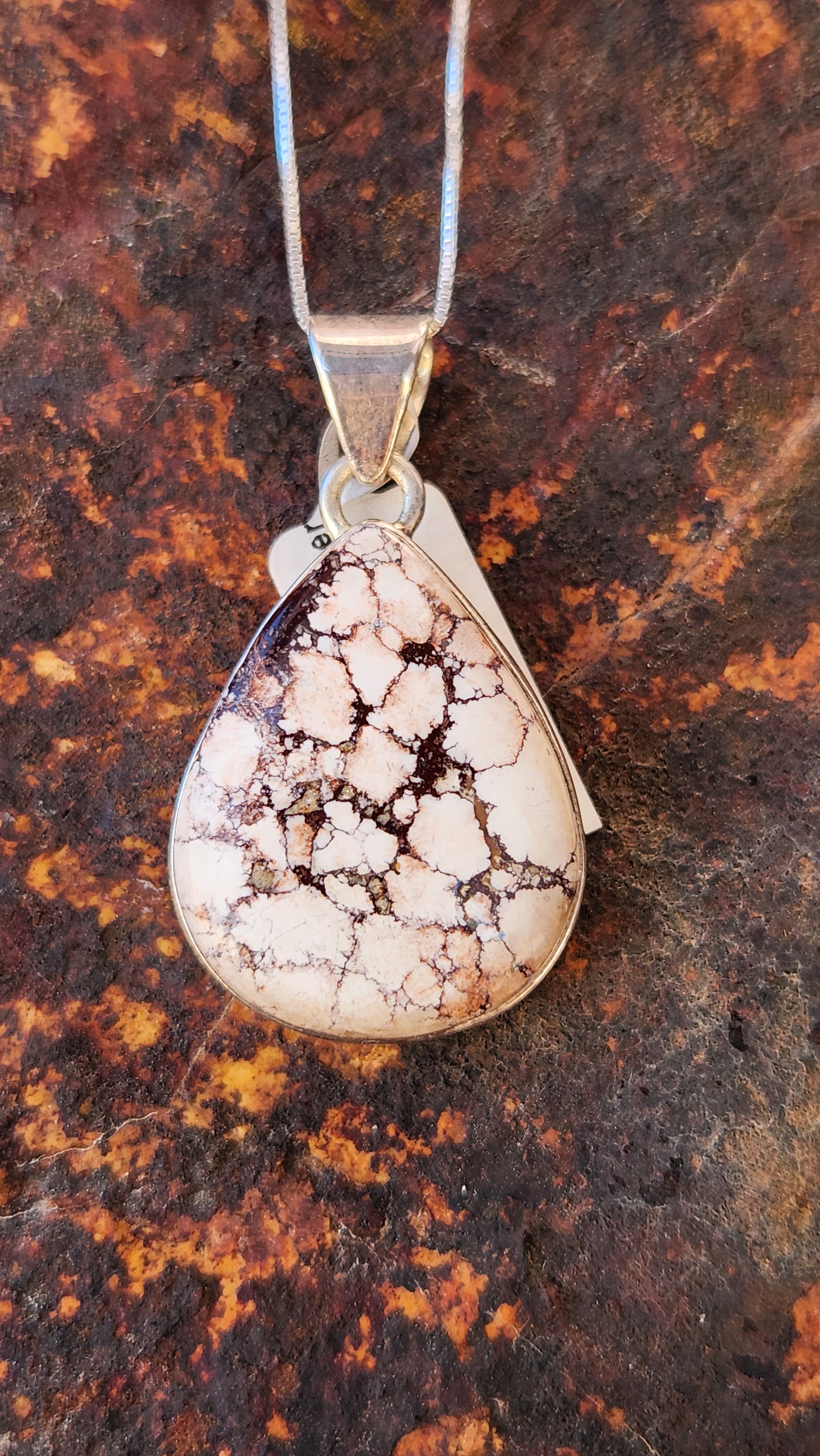 Natural Wild Horse Pendant Necklace