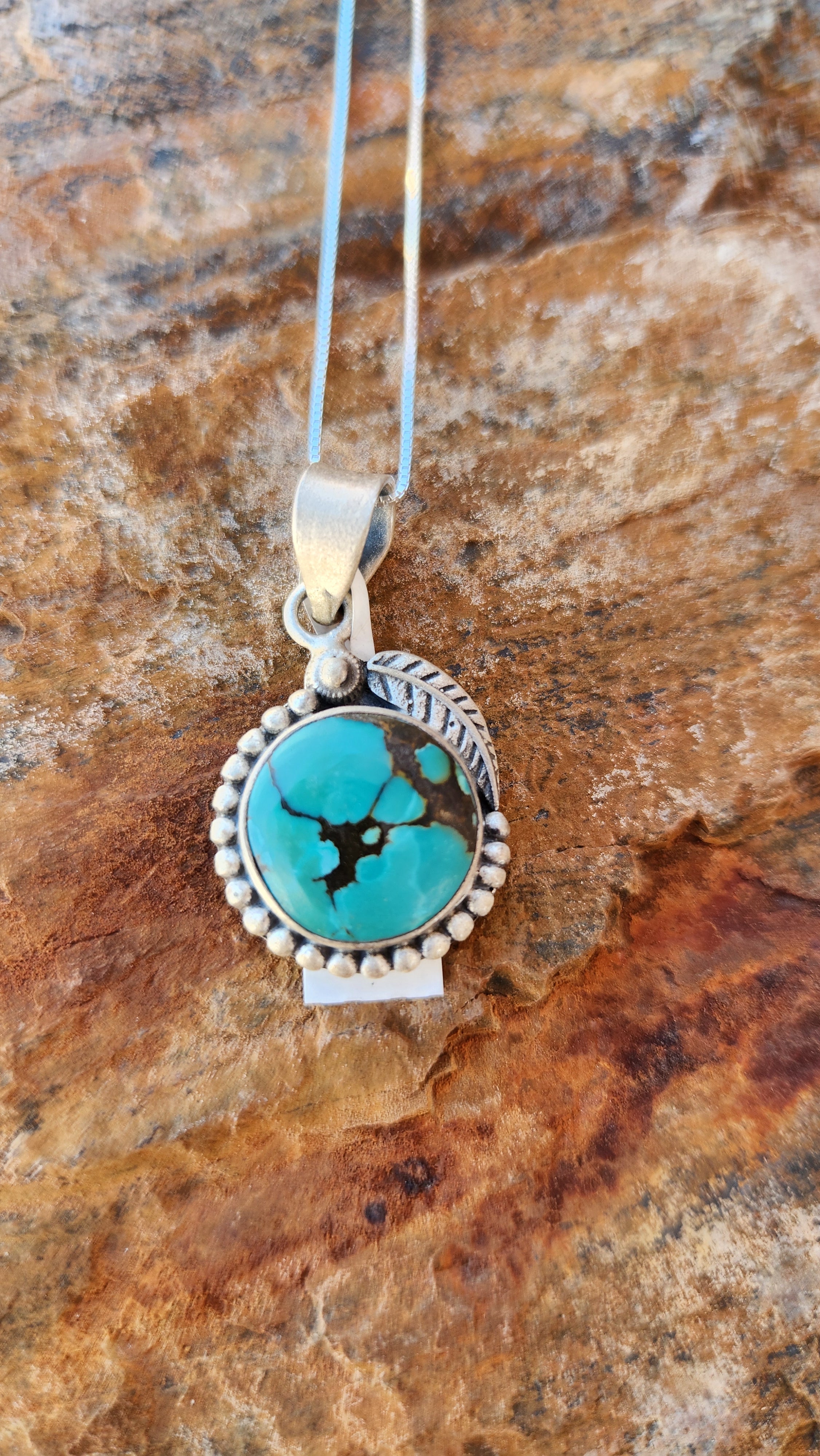 Beautiful Turquoise Pendant Necklace