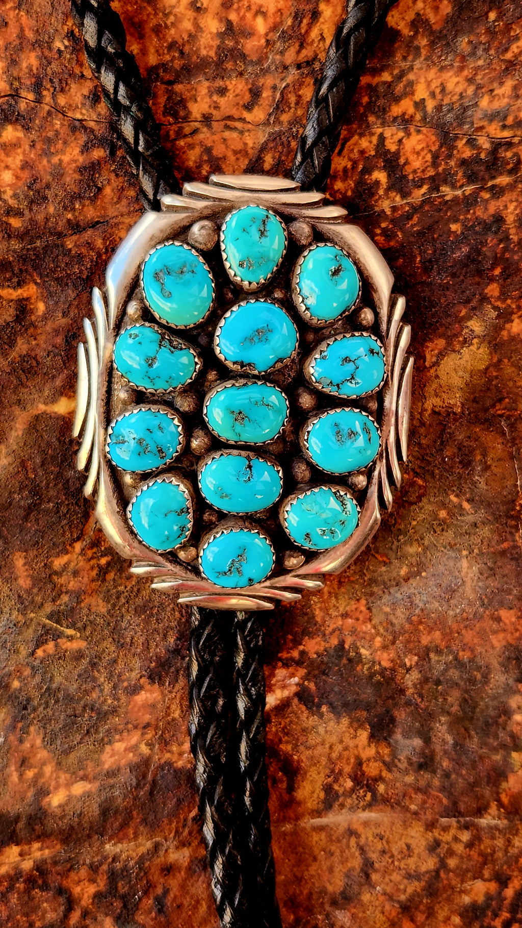 Vintage Kingman Turquoise Bolo Ties