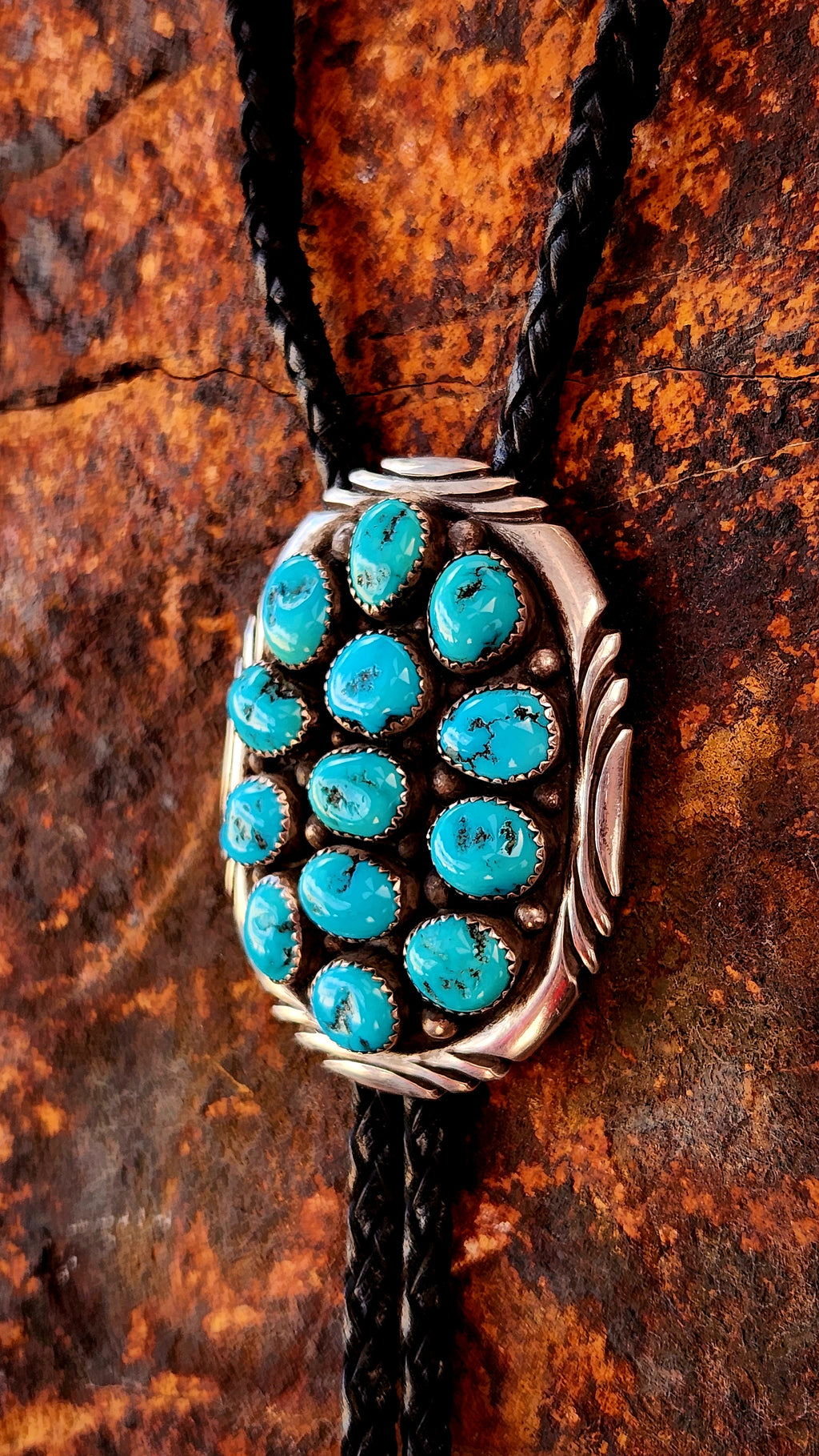 Vintage Kingman Turquoise Bolo Ties