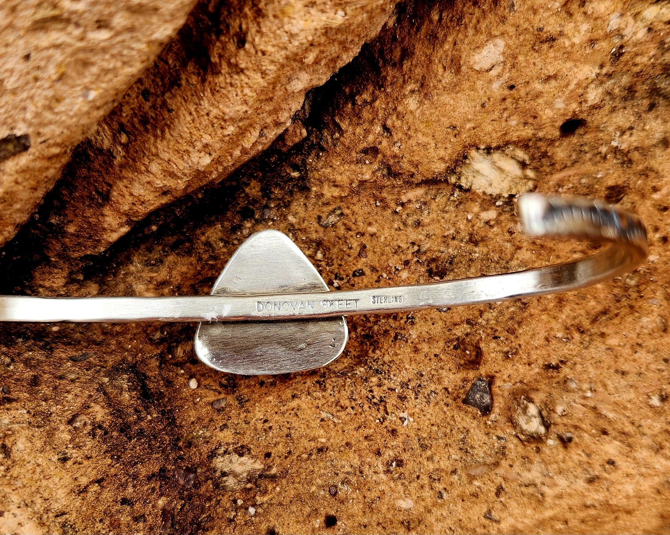 Donovan Skeets Mine # 8 Turquoise Cuff