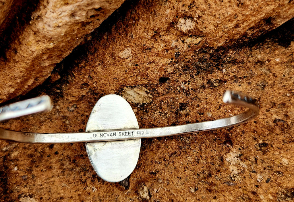 Royston Ribbon Turquoise Cuff