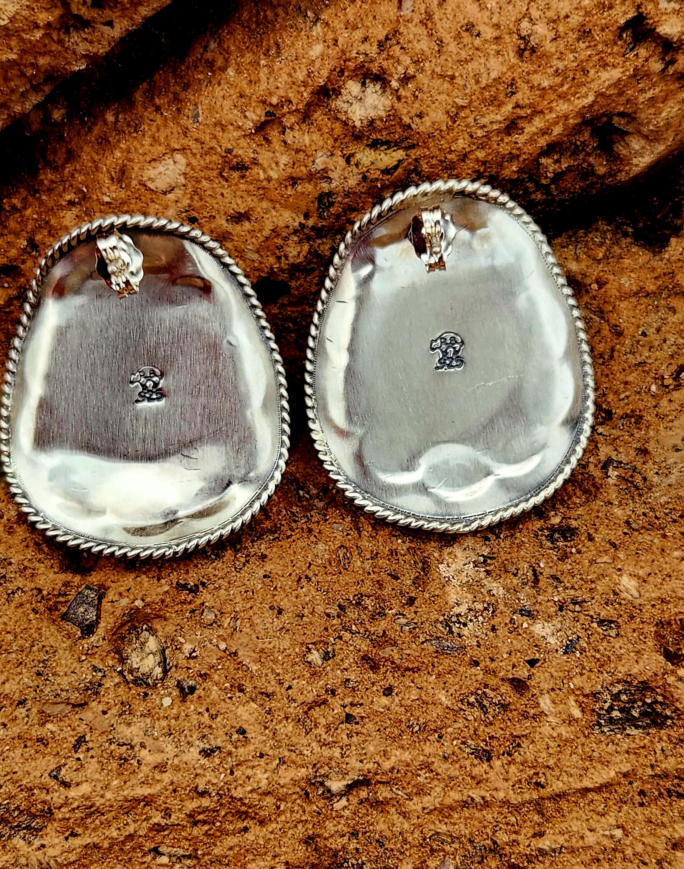 Cowboy Hat Bobby Platero Earrings